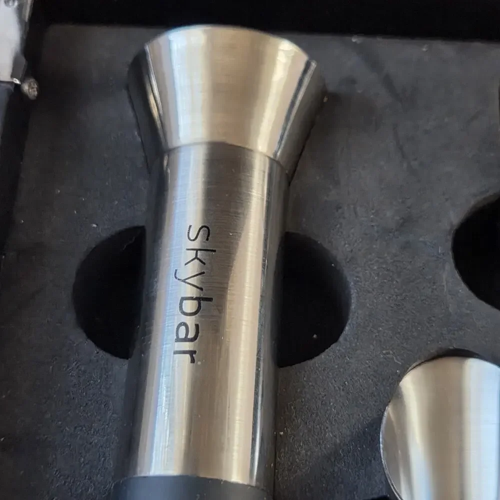 Skybar Luxury Wine Opener Set Box Foil Cutter Pourer Stopper Instructions EUC
